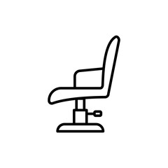 Barber chair icon. Universal icon for web and mobile application. Design template vector