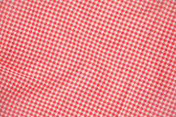 Classic pink plaid fabric or tablecloth background