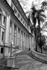 Porto Alegre, Rio Grande do Sul. Brazil -December 20, 2019: Department of Finance of Rio Grande do Sul
