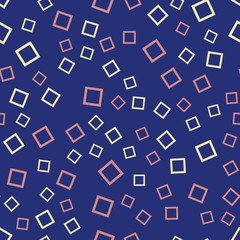 Fototapeta na wymiar Decorative ornament of geometric shapes. Colorful geometric pattern background