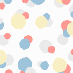 Abstract colorful minimal design of circle pattern design decoration background. illustration vector eps10