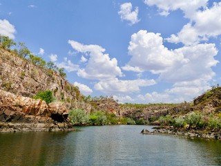 Fototapeta na wymiar Nitmiluk National Park, Katherine gorges, Australie