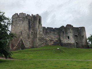 Fototapeta premium city ​​views and historical buildings.Wales, United Kingdom