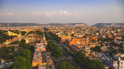 Obraz premium jaipur arial view