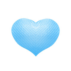  heart. Valentine's Day. texture background. light blue