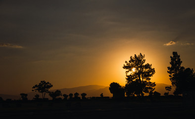 Fototapeta na wymiar Sunsets.