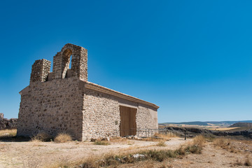 Monasterio en ruinas en Segóbriga