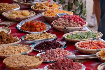 Mixed candied fruit