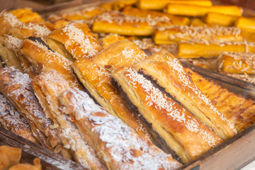 sweet cakes and tarts
