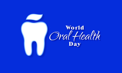 Vector illustration on the theme of World Oral health day on March 20th.