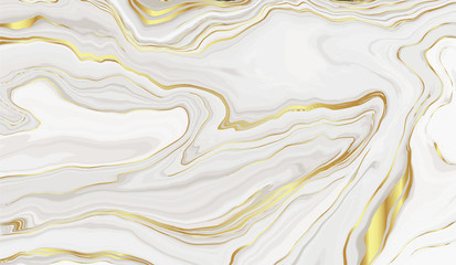 Luxus Gold Marmor Textur Hintergrund Vektor. Panorama-Marmor-Textur-Design für Banner, Einladung, Tapete, Kopfzeilen, Website, Print-Anzeigen, Verpackungsdesign-Vorlage. © TWINS DESIGN STUDIO