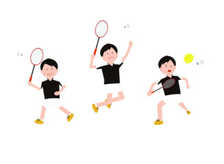 badminton, man, sports