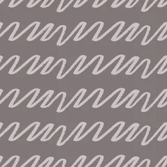 Poster Im Rahmen Vector repeat seamless wirwar pattern print background © Doeke