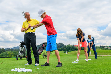 Golftraining mit Pro