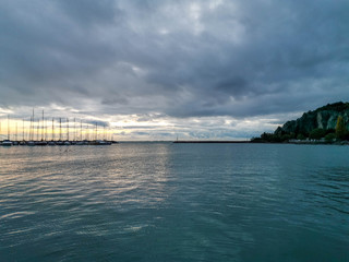 Obraz premium Sea sunset landscape