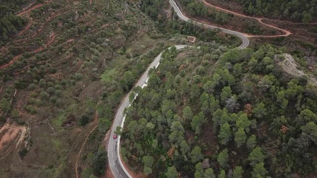 Audi A6 rides through the hills of Portugal