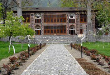 Former palace of Sheki khans is one of the main touristic attraction in the city. heki town,...