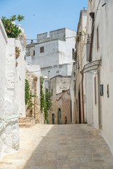 Fototapeta na wymiar Ginosa, historic town in Apulia