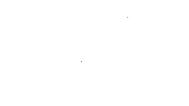 Loopable hand drawing 2d animation of a hand opening beer bottle by flicking with thumb.