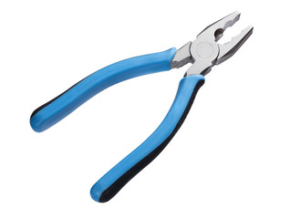 pliers isolated on white with clipping path