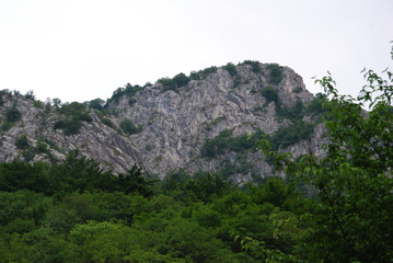 Vrachanska Skaklya Waterfall - the highest in Bulgaria - 141 meters, and around him.