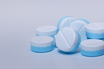 Paracetamol, isolated against a white background