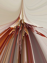 abstract glitch art background with lines