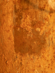 Aged metal surface with rust