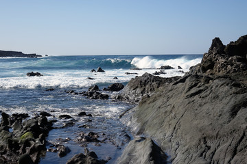 Lanzarot. Volcanic landscape