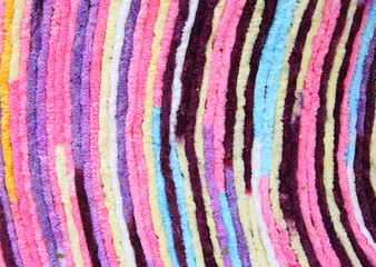 Colorful of Rope background