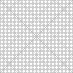 Ornamental seamless pattern. Abstract geometric background design. Modern stylish abstract mosaic texture. Monochrome template for prints, textiles, wrapping, wallpaper, website. Vector illustration.