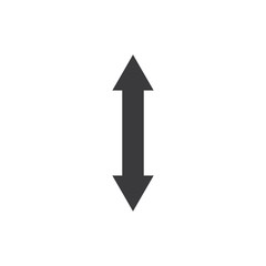 Arrow logo vector design template