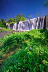 Grojogan Watu Purbo is a multi-storey river dam and is one of the tourist destinations located in Sleman, Yogyakarta