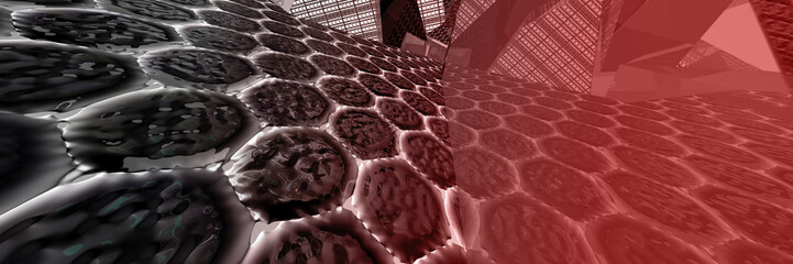 Naklejka premium Abstract illustration