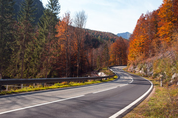 the Mountain road