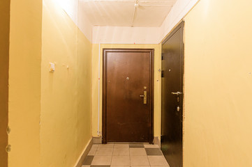 Russia, Moscow- September 10, 2019: interior room apartment public place, staircase