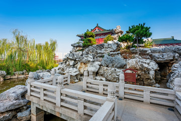 Obraz premium garden of southern Changjiang delta in China