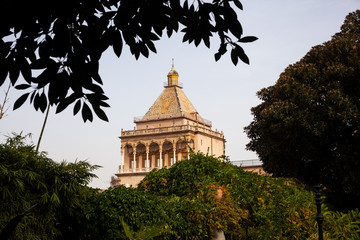 Bell tower of the Norman Palace or Royal Palace of Palermo