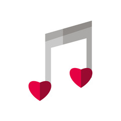 Valentine icon. Love tone flat icon.