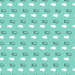 Digital illustration a cute patterned texture beige and gray cat and its toys, feed, house. Print for stickers, covers, wrapping paper, fabrics, paper products, postcards.