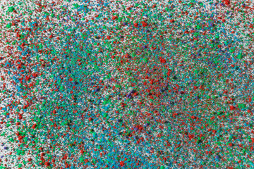 colored powder background 