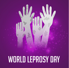 World leprosy day.