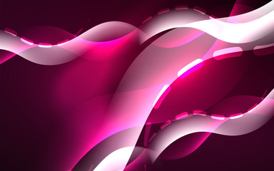 Neon abstract background. Background decoration. Trendy graphic design.
