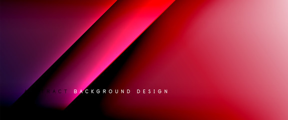 Obraz premium Trendy simple fluid color gradient abstract background with dynamic straight shadow line effect. Vector Illustration For Wallpaper, Banner, Background, Card, Book Illustration, landing page