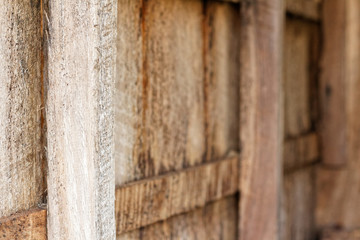 close up Wood planks. Old wood plank texture background.