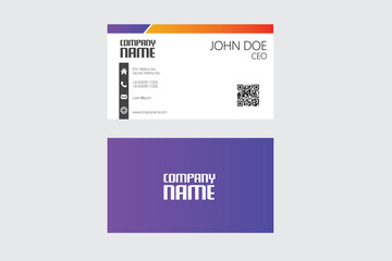 Obraz premium Professional Business Card | CMYK Mode Print Ready