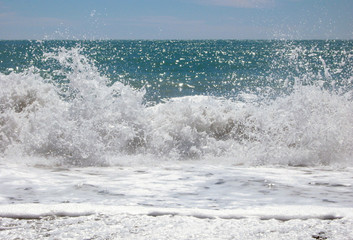Sea and waves