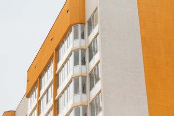 Modern architecture. New apartment building.