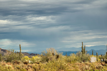 Camping in White Tank State Park Near Phoenix Arizona