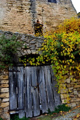 vieille porte de grange en provence